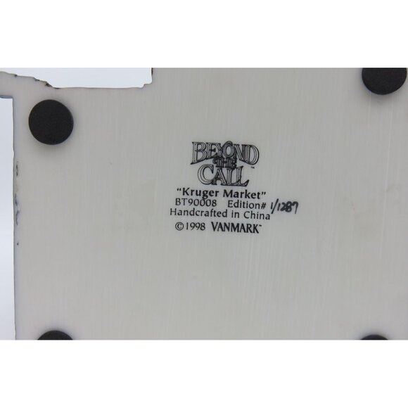 VANMARK Beyond the Call KRUGER Market Figurine BT90008 1990s - Picture 3 of 10